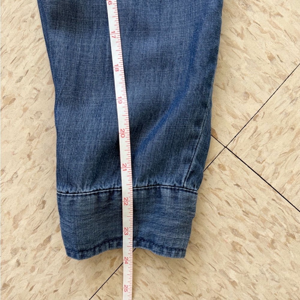 Liverpool Light Blue Denim Shirt - Picture 8 of 9